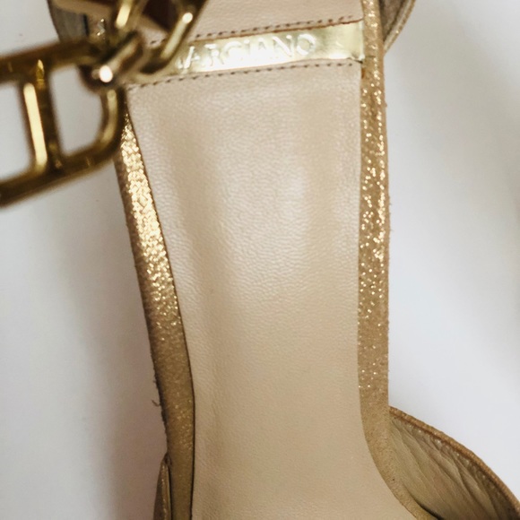 New Marciano gold sandal. Size 41,11m. 4 inches - Picture 2 of 7